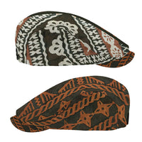 Bula Fiji Tapa Jeff Hat Fijian Masi Vintage Vibes - Polynesian Pride