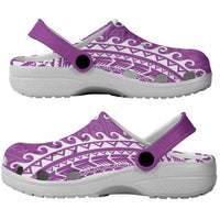 Cook Islands Mangaia Clogs Shoes Polynesian Tribal Tattoo LT05 - Polynesian Pride