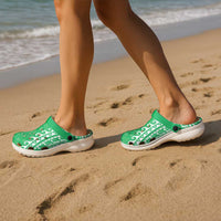 Cook Islands Mitiaro Clogs Shoes Polynesian Tribal Tattoo