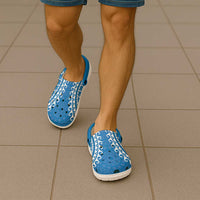 Cook Islands Pukapuka Clogs Shoes Polynesian Tribal Tattoo