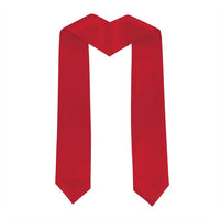Custom Aloha Hawaii Graduation Stole Kakau Pattern Red Version