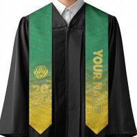 Custom American Samoa Graduation Stole Leone High School Polynesian Pattern