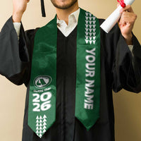 Custom Hawaii Aiea High School Graduation Stole Kakau Pattern LT05 - Polynesian Pride