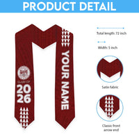 Custom Hawaii Farrington High School Graduation Stole Kakau Pattern LT05 - Polynesian Pride