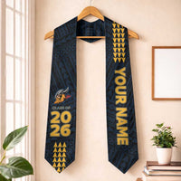 Custom Hawaii Hilo High School Graduation Stole Kakau Pattern