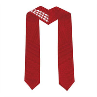Custom Hawaii Kahuku High & Intermediate School Graduation Stole Kakau Pattern