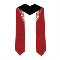 Custom Hawaii Kalani High School Graduation Stole Class Of Year Puakenikeni Lei Hawaiian Pattern