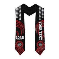 Custom Hawaii Lahainaluna High School Graduation Stole Class Of Year Polynesian Kakau Pattern LT14 - Polynesian Pride
