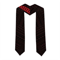 Custom Hawaii Radford High School Graduation Stole Kakau Pattern