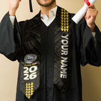 Custom President William McKinley High School Graduation Stole Kakau Pattern