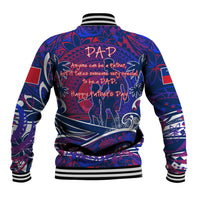 Father's Day Samoa Baseball Jacket Special Dad Polynesia Paradise DT02 - Polynesian Pride