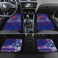 Father's Day Samoa Car Mats Special Dad Polynesia Paradise DT02 Set 4pcs Green - Polynesian Pride