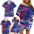 Father's Day Samoa Family Matching Off Shoulder Short Dress and Hawaiian Shirt Special Dad Polynesia Paradise