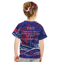 Father's Day Samoa Kid T Shirt Special Dad Polynesia Paradise DT02 - Polynesian Pride