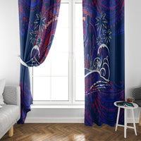 Father's Day Samoa Window Curtain Special Dad Polynesia Paradise DT02 - Polynesian Pride