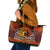 Father's Day Tonga Leather Tote Bag Special Dad Polynesia Paradise