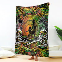 Father's Day Vanuatu Blanket Special Dad Polynesia Paradise