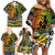 Father's Day Vanuatu Family Matching Off Shoulder Short Dress and Hawaiian Shirt Special Dad Polynesia Paradise