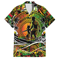 Father's Day Vanuatu Family Matching Short Sleeve Bodycon Dress and Hawaiian Shirt Special Dad Polynesia Paradise DT02 Dad's Shirt - Short Sleeve Art - Polynesian Pride