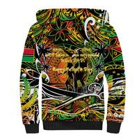 Father's Day Vanuatu Sherpa Hoodie Special Dad Polynesia Paradise