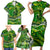 Father's Day Cook Islands Family Matching Short Sleeve Bodycon Dress and Hawaiian Shirt Special Dad Polynesia Paradise