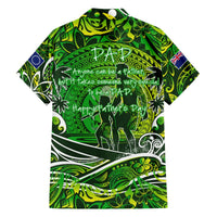 Father's Day Cook Islands Hawaiian Shirt Special Dad Polynesia Paradise