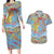 Father's Day Fiji Couples Matching Long Sleeve Bodycon Dress and Hawaiian Shirt Special Dad Polynesia Paradise