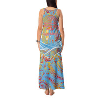 Father's Day Fiji Tank Maxi Dress Special Dad Polynesia Paradise DT02 - Polynesian Pride