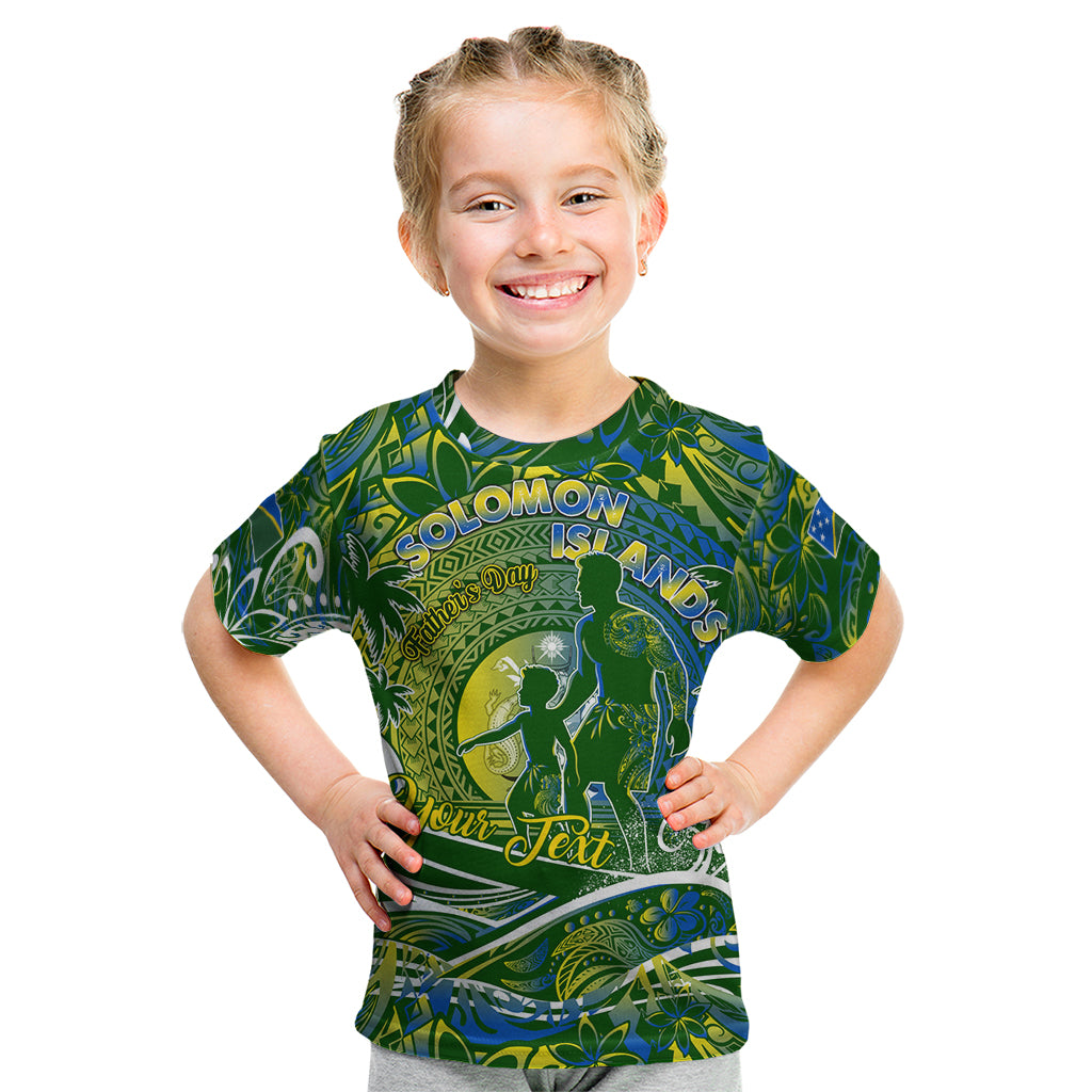Father's Day Solomon Islands Kid T Shirt Special Dad Polynesia Paradise