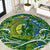 Father's Day Solomon Islands Round Carpet Special Dad Polynesia Paradise