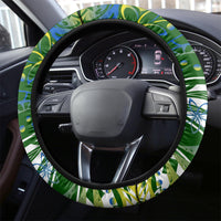 Father's Day Solomon Islands Steering Wheel Cover Special Dad Polynesia Paradise