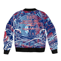 Father's Day Guam Bomber Jacket Special Dad Polynesia Paradise