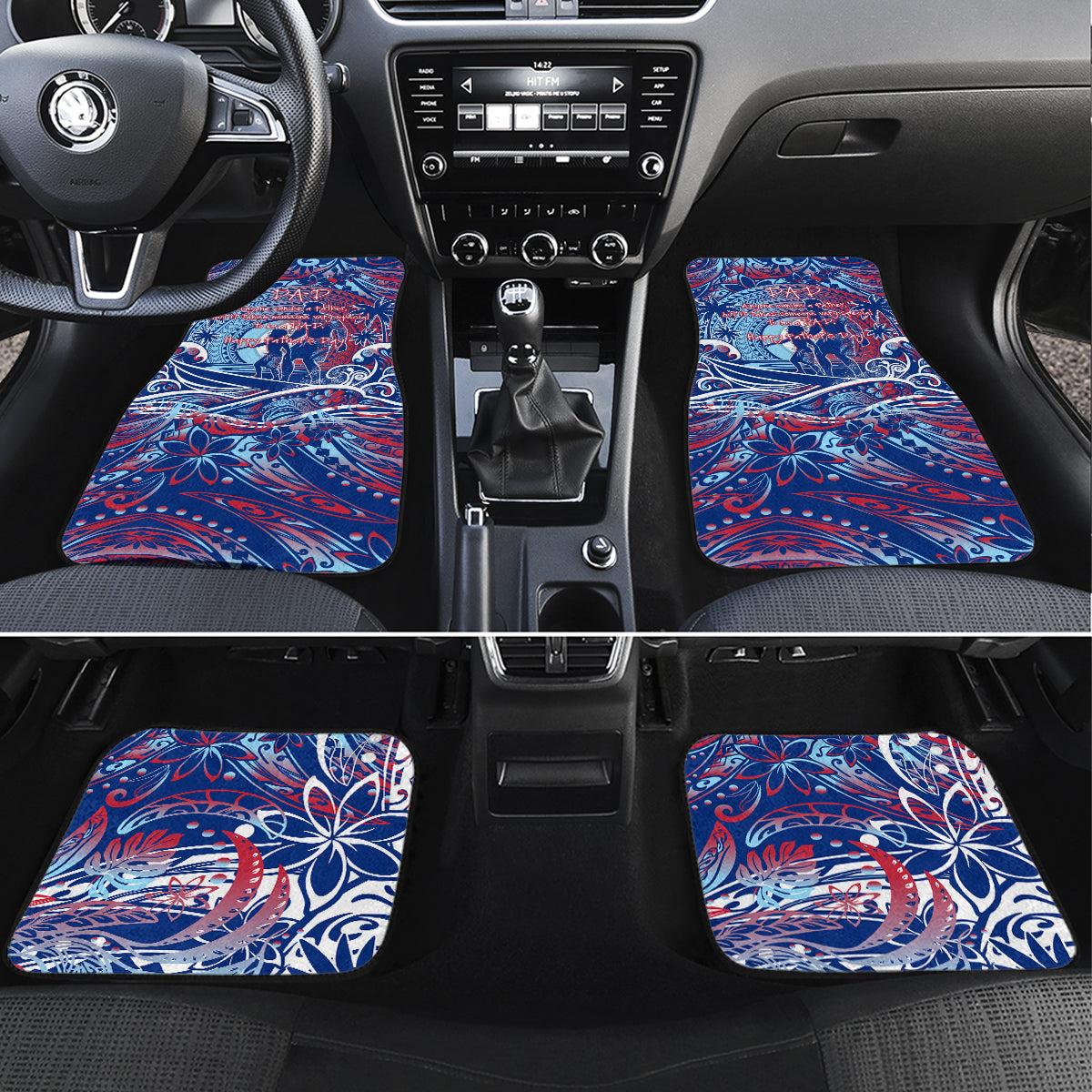 Father's Day Guam Car Mats Special Dad Polynesia Paradise