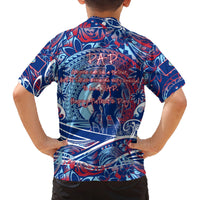 Father's Day Guam Family Matching Summer Maxi Dress and Hawaiian Shirt Special Dad Polynesia Paradise DT02 - Polynesian Pride
