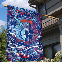 Father's Day Guam Garden Flag Special Dad Polynesia Paradise