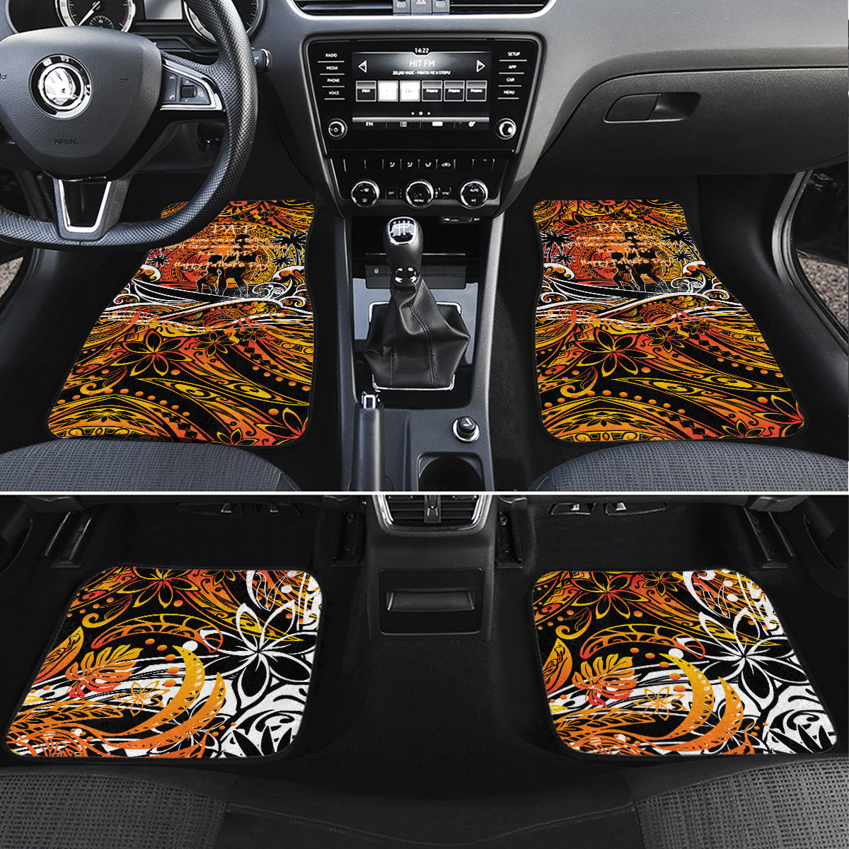 Father's Day Marquesas Islands Car Mats Special Dad Polynesia Paradise