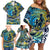 Father's Day Tokelau Family Matching Off Shoulder Short Dress and Hawaiian Shirt Special Dad Polynesia Paradise