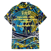 Father's Day Tokelau Family Matching Summer Maxi Dress and Hawaiian Shirt Special Dad Polynesia Paradise DT02 - Polynesian Pride