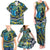 Father's Day Tokelau Family Matching Tank Maxi Dress and Hawaiian Shirt Special Dad Polynesia Paradise
