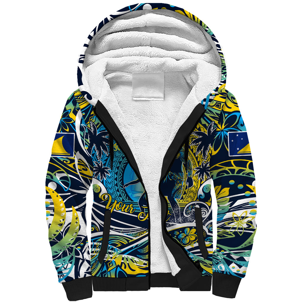 Father's Day Tokelau Sherpa Hoodie Special Dad Polynesia Paradise