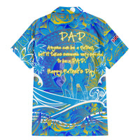 Father's Day Tuvalu Family Matching Mermaid Dress and Hawaiian Shirt Special Dad Polynesia Paradise