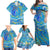 Father's Day Tuvalu Family Matching Off Shoulder Maxi Dress and Hawaiian Shirt Special Dad Polynesia Paradise