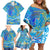 Father's Day Tuvalu Family Matching Off Shoulder Short Dress and Hawaiian Shirt Special Dad Polynesia Paradise