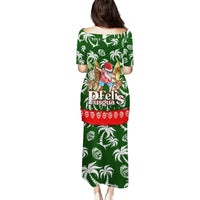 Guam Christmas Puletasi Felis Pusgua Tropical Xmas Patterns DT02 - Polynesian Pride