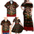 Meri Kirihimete New Zealand Family Matching Off Shoulder Maxi Dress and Hawaiian Shirt Christmas Kiwi Maori DT02 - Polynesian Pride