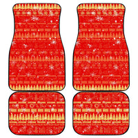 Merry Christmas Hawaii Car Mats Xmas Travel Map - Polynesian Pride