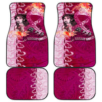 Breast Cancer New Zealand Car Mats Maori Aotearoa Girl Pink Out