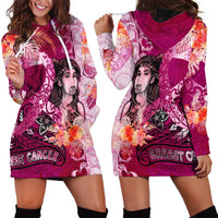 Breast Cancer New Zealand Hoodie Dress Maori Aotearoa Girl Pink Out