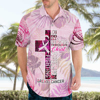 Breast Cancer Polynesian Hawaiian Shirt I Can Do All Things Through Christ