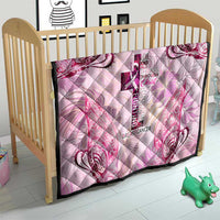 Breast Cancer Polynesian Quilt I Can Do All Things Through Christ DT02 - Polynesian Pride